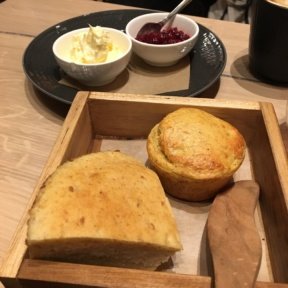 Gluten-free bread from Agern Restaurant